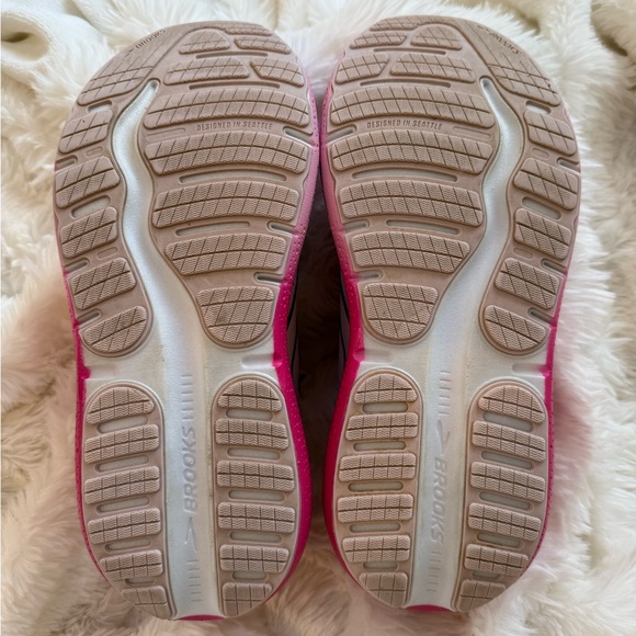 Brooks Empower Her Ghost Max 2 Running Shoe Sport Fuchsia/Orchid/White Sz 10 - Picture 12 of 14
